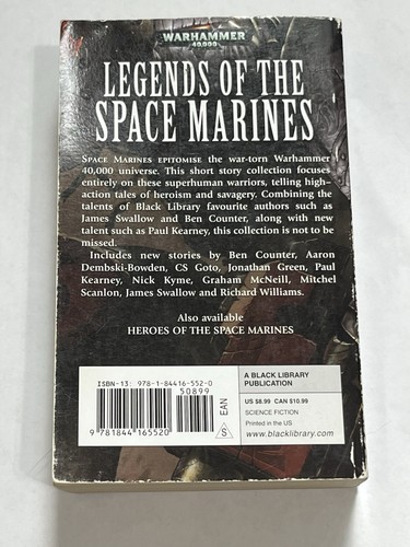 Legends of the Space Marines (Warhammer 40,000) - mass market paperback Dunn... - Picture 2 of 8