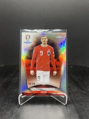2024 Topps Chrome UEFA Euro Marcel Sabitzer Color Match 50/99 #100