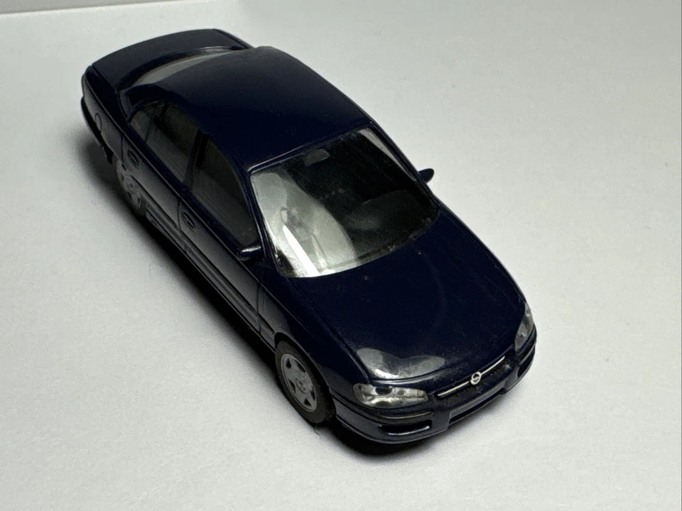 Modellauto Herpa 1:87 / H0 #4084 Opel Omega dunkelblau mit EVP EMA179 - Bild 3 von 4