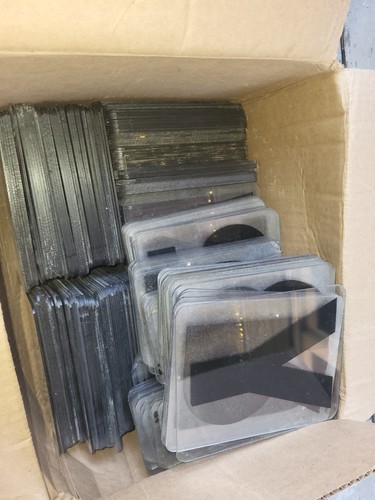 Lot of 300 + Outdoor Clear Black Marquee Sign 6" Letters Numbers Zip + Others