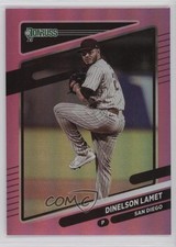 2021 Panini Donruss Holo Pink Dinelson Lamet #211 11cz