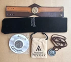 Assassins Creed Odyssey Game Necklace Promo Bracelet Syndicate + Pin