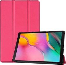 Case for Galaxy Tab A 8-inch 2019, Light Cover Trifold Stand Hard Shell Folio