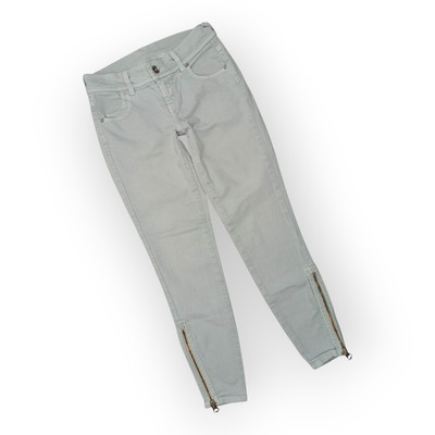 Benetton Ankle Jeans  XS 34 W26 Low Waist Slim Röhre Capri Hose Bermuda cropped