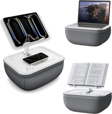 Elitehood iPad Pillow Stand for Lap, Angle Adjustable Tablet Pillow Stand, Soft