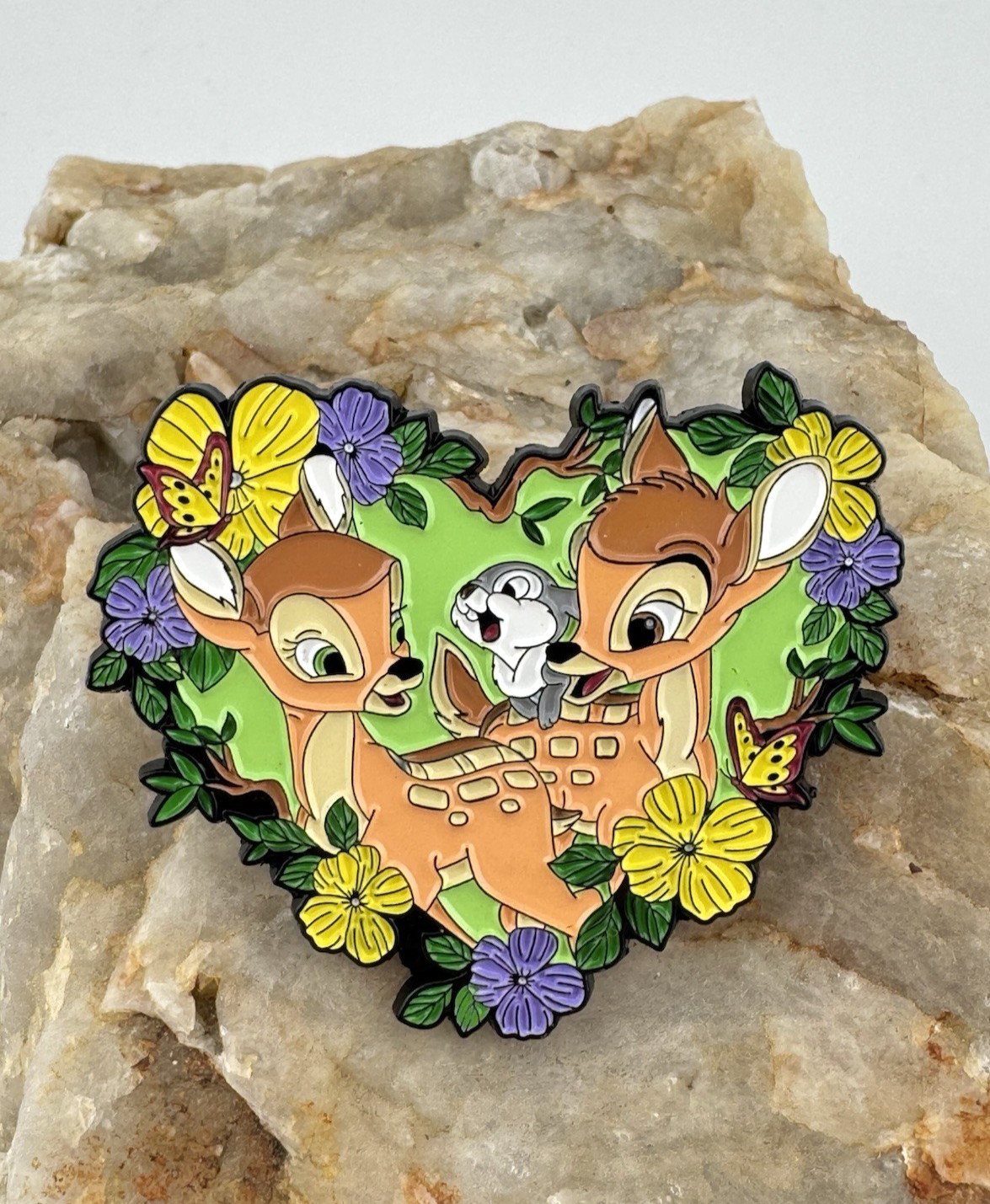Disney Bambi Thumper Faline Character Cluster Pin NEW Unofficial