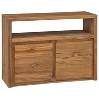 Sideboard Kommode Anrichte Teak Massivholz 80X30X60 Wohnzimmer