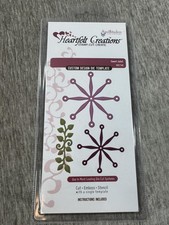 Heartfelt Creations Sweet Juliet HCD 740 Custom Die Template Spellbinders Cut