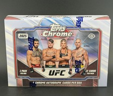2025 TOPPS CHROME UFC Breaker's DELIGHT Hobby  BOX