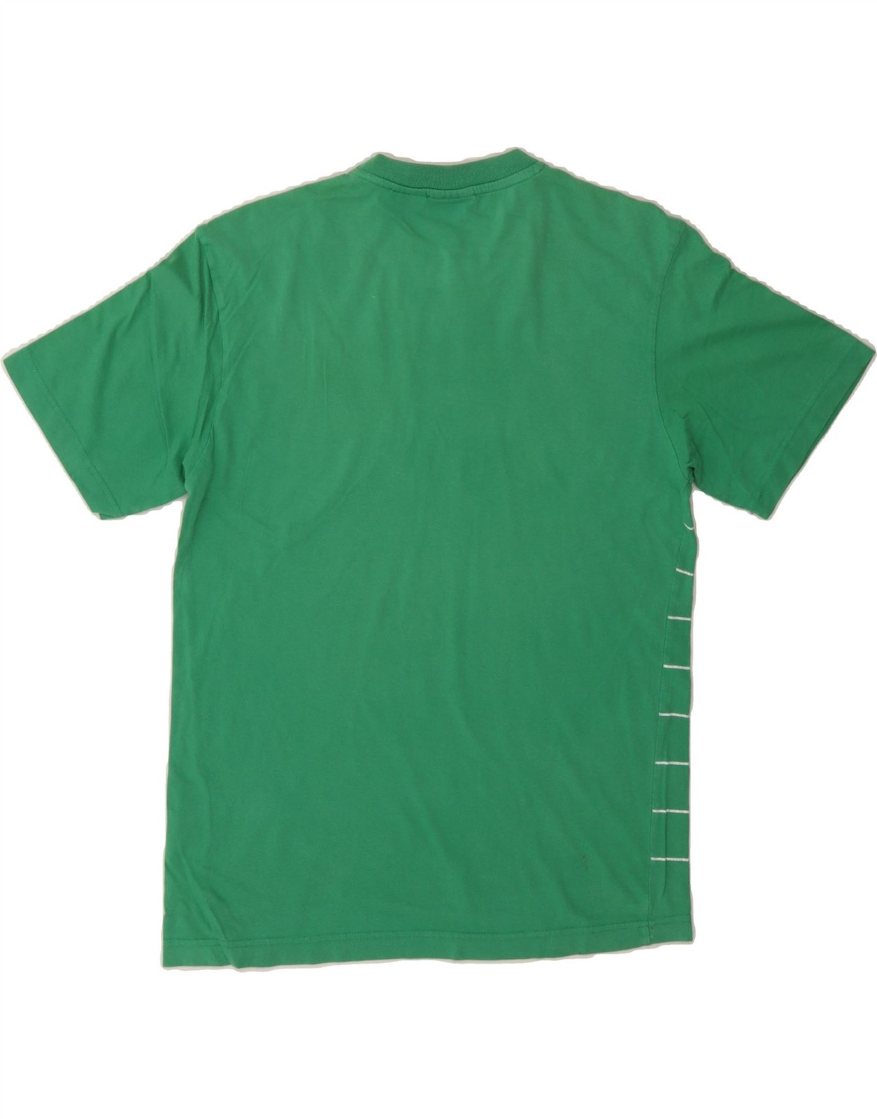 T shirt uomo FILA grafica top piccola verde a righe cotone BM06