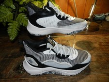 Under Armour Curry 3Z24 Basketball Shoes Big Kids 7 Youth Boys White Black