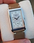 Vintage Seiko Tank 2628-5120 Art Deco Quartz - Palladium Plated - Sub-Seconds