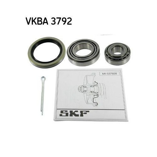 Radlagersatz SKF Vkba 3792 FüR Alfa Romeo Bmw Daf Ford Isuzu Mazda Mercedes Benz-image