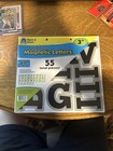 Teacher Created Resources 3" Magnetic Letters 55 Pc Bold Block Black And Silver — photo 1