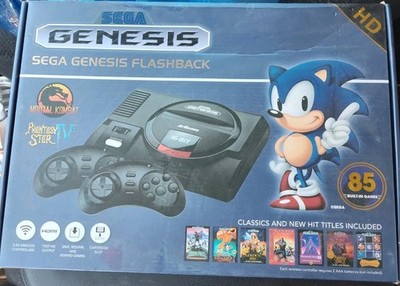 Sega Genesis Flashback Complete In Box With Manual 85 Built-in Games