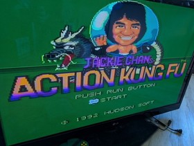 Jackie Chan's Action Kung Fu (Turbo Grafx 16) Hu-Card Only - Tested