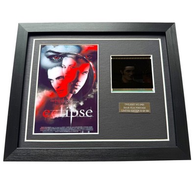 THE TWILIGHT SAGA ECLIPSE FILM CELL RARE MOVIE MEMORABILIA GIFT INCLUDES COA