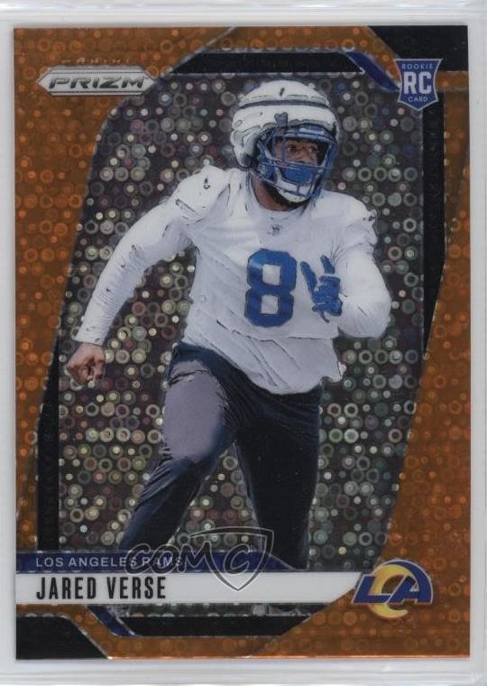 2024 Panini Prizm Rookies Disco Prizm Jared Verse #341 Rookie RC 12g7