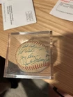 new york yankees autographed baseball