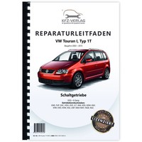 VW Touran Typ 1T 2003-2015 6 Gang Schaltgetriebe 02Q Kupplung Werkstatthandbuch