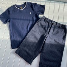 Polo by Ralph Lauren Simonetta Boys Bundle of 2 Pants And T-Shirt Size 4T