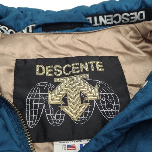 Vintage Descente Women Ski Snowboarding Winter Snow Jacket Green Xl7 Size 40 - Picture 6 of 8