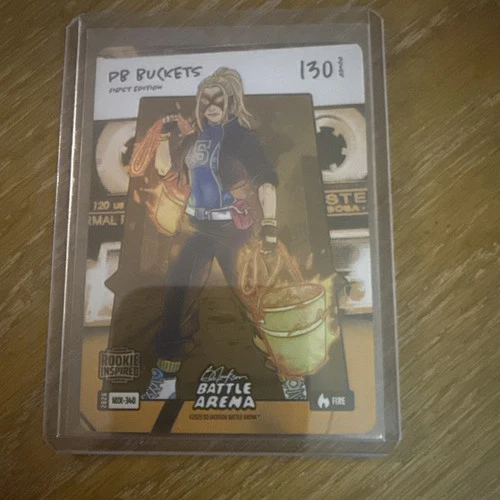 Bo Jackson Battle Arena Paige Bueckers `PB Buckets` Rookie Mixtape Battlefoil