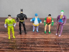 Vintage 1989  Lot Of 5 Batman Movie 5 Action ...
