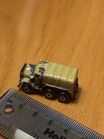 Micro Machines Insiders Military US Army Cargo Truck. No Small Car