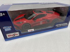 Maisto 1:18 2020 Chevrolet Corvette Stingray Coupe Exclusive Style In Torch Red!