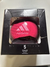 Unisex Size 5 Multicolor Adidas Predator Training Soccer Ball HT2466