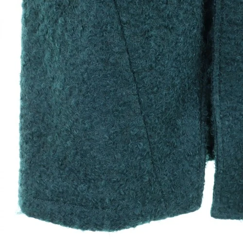 Used SHAREEF made in Japan Mohair Blend Jacket 1 Green Men's image 4