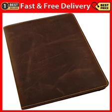 Leather Composition Notebook Cover Refillable Journal Genuine Rustic Handmade