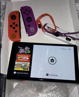 Nintendo Switch (OLED Model) HEG-001 Pokémon Scarlet & Violet Edition - 64GB...