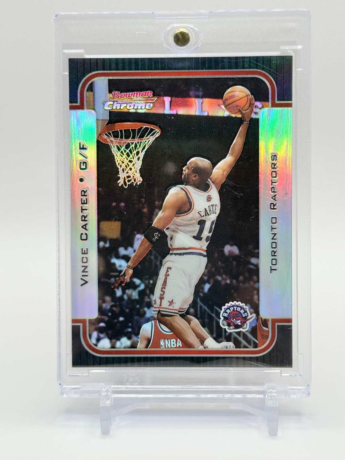 2003-04 Bowman Chrome Vince Carter Refractor #45 /300