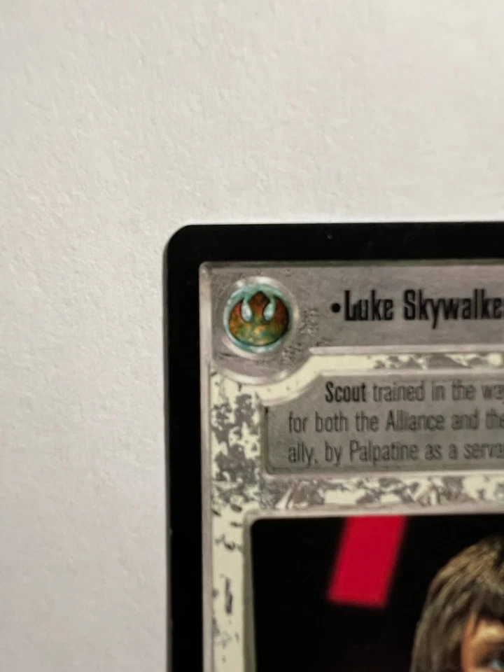 Star Wars CCG Luke Skywalker Jedi Knight Card Death Star II *A* - Image 2 of 4