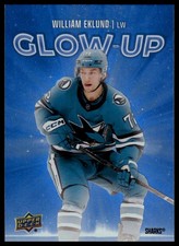 2025-26 Upper Deck #GU-9 William Eklund Glow-Up