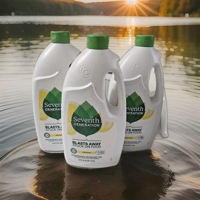 Seventh Generation - Dishwasher Detergent Liquid Gel - Lemon Scent - 42 Oz 
