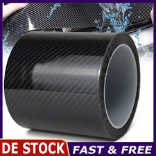 5D Carbon Folie Blasenfrei Autofolie 10 x 500cm Glanz Schwarz KFZ Klebe Folie