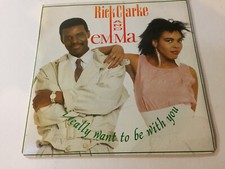 RICK CLARKE AND EMMA 'I Really Want To Be With You' 1987 UK 7