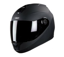 Steelbird HI-GN Men Vision Painted Matt Black Full Face Helmet L Size 600MM @US