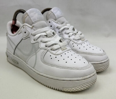Nike Air Force 1 React Dimsix Größe Uk 5 Weiß AF1 Mädchen Jungen Unisex