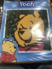 Winnie The Pooh Christmas Latch Hook Kit