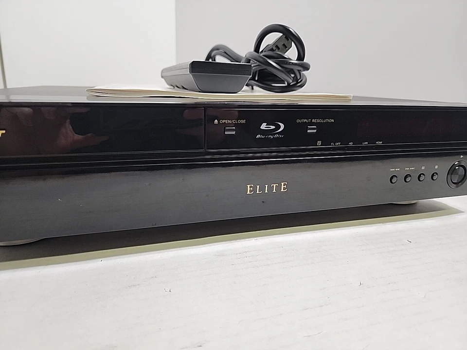 Reproductor de DVD Blu-ray Pioneer Elite BDP-95FD negro con control remoto y manual Foto 4 de 4