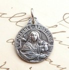 St John the Apostle Medal - Sterling Silver Antique Replica