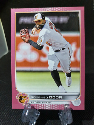 2022 topps update ROUGNED ODOR #US152 mothers day parallel SP #'d /50 orioles