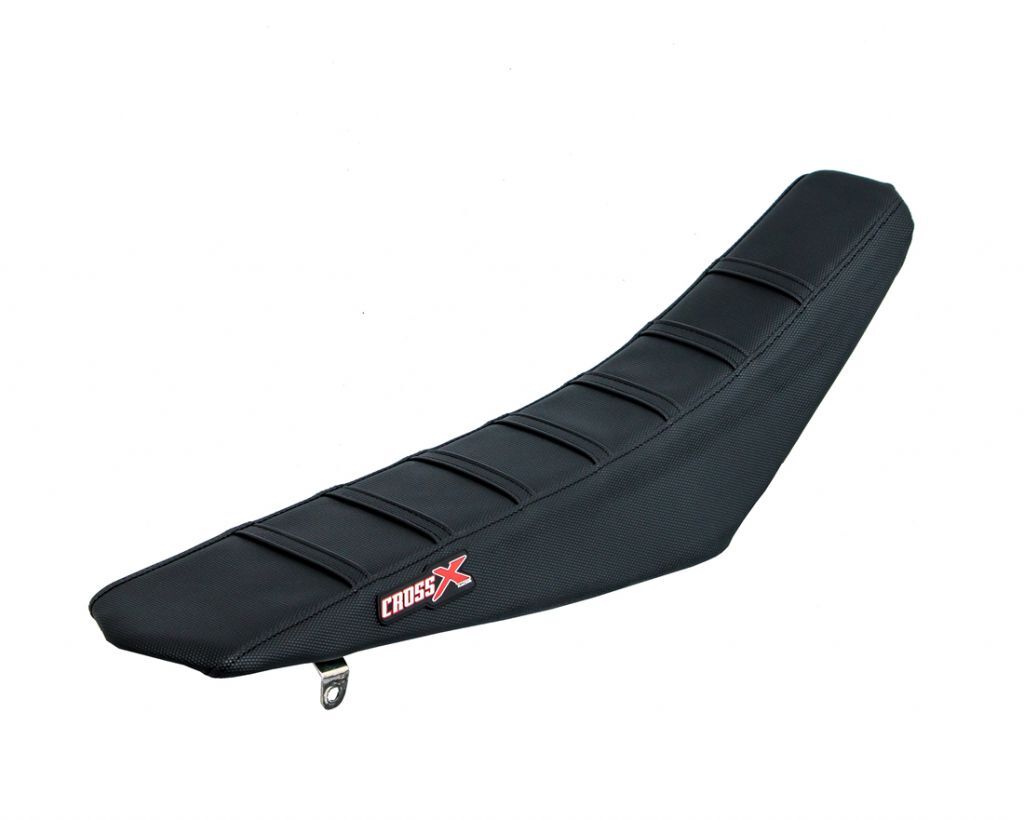 Housse de selle Honda CRF 250 noire pour restaurer l'assise d'origine en motocross