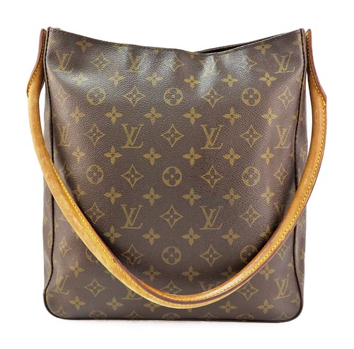Authentic LOUIS VUITTON Looping GM Monogram Shoulder Tote Bag Purse #60940 - 第 3/14 張圖片
