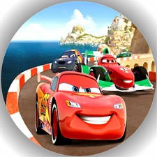 Tortenaufleger Geburtstag Party Tortenbild Fondant  Oblate Disney Pixar Cars P10