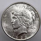 1923-D $1 Peace Dollar BU - 25036